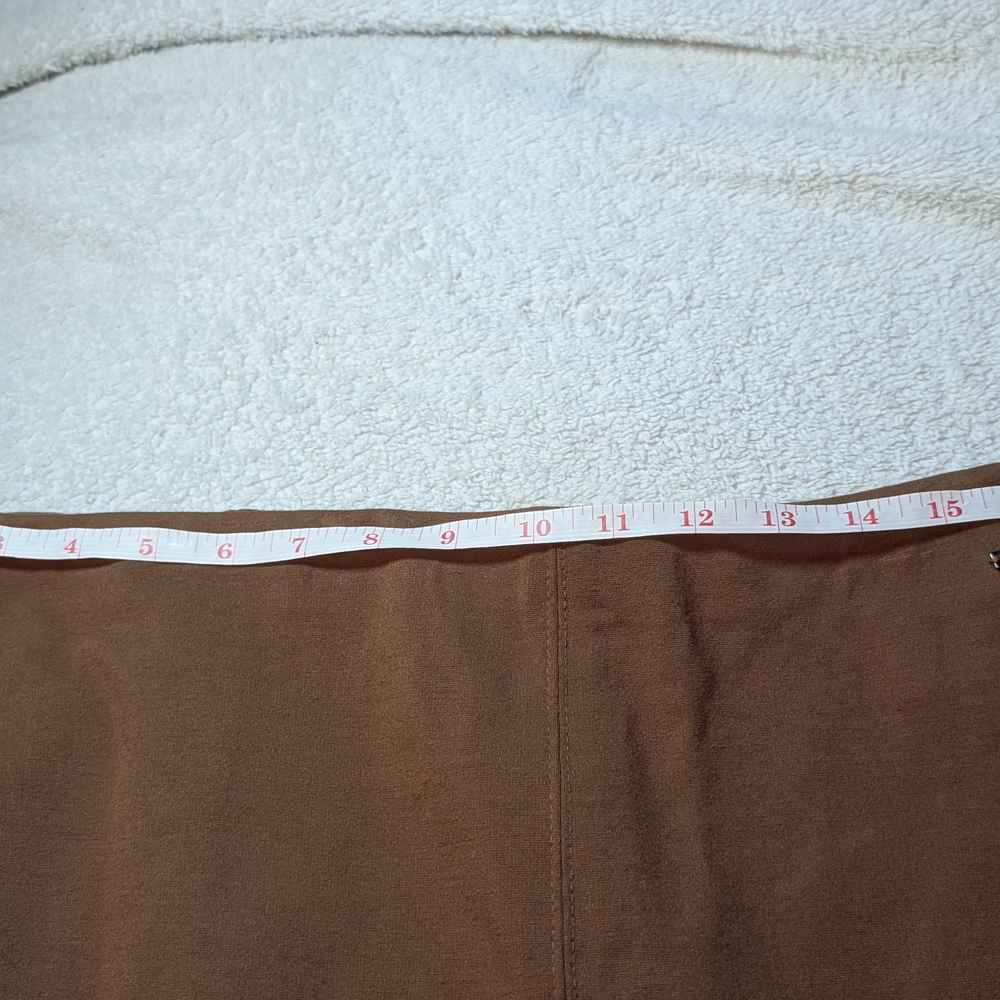 Tahari Women's Brown Pencil Skirt - Picture 7 of 8